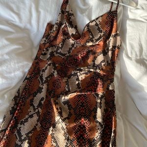 Nasty gal long dress with slit